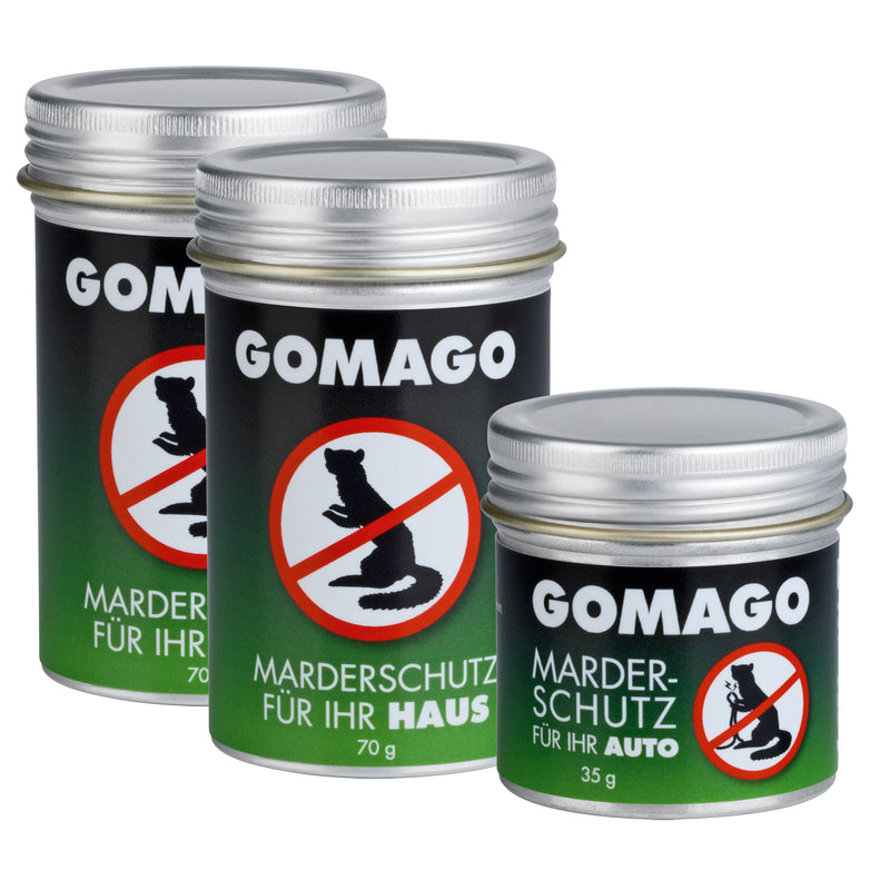 GOMAGO Marderschutz für Ihr Haus 2er Set